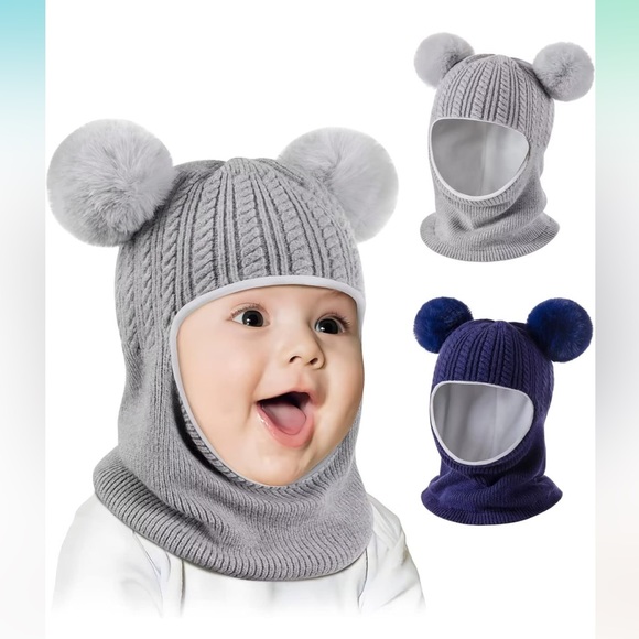 Set 2 winter hats for Toddlers/children - Picture 1 of 10